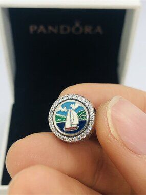 ✨🔥Pandora SML Smith Mountain Lake Bead Charm